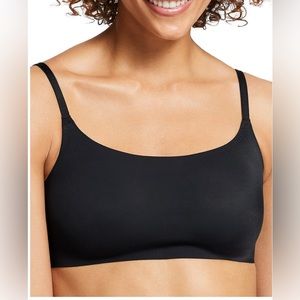 NWT True & Co True Everybody Adjustable Strap Scoop Neck Br